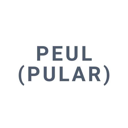 Interprétariat Peul (Pular) 2MDU20